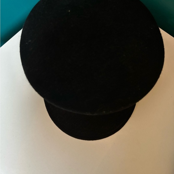 Bollman Black Newsboy Cap 100% Wool - Picture 2 of 3